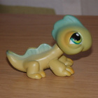 LITTLEST PET SHOP vihreäsilmä IGUANA, LISKO #254 - pikkukuva 4