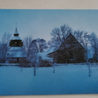 Tenala kyrka - Tenholan kirkko 1329, kulkematon postikortti - pikkukuva 1