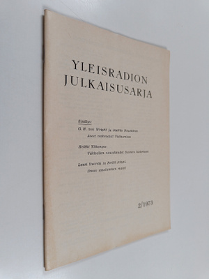 Yleisradion julkaisusarja 2/1973