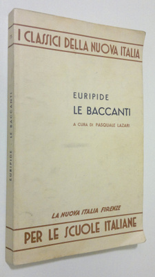 Euripide : Le Baccanti