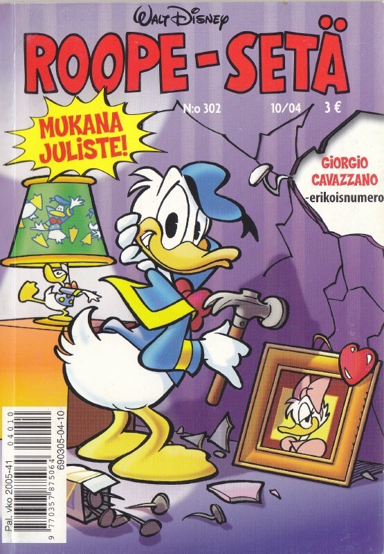 Roope-Setä N:o 302 Cavazzano erikoisnumero