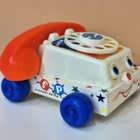 Vintage puhelin lelu - pikkukuva 2