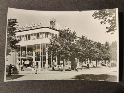 VANHA Postikortti Lahti 1950-l Alkup.Mallikappale