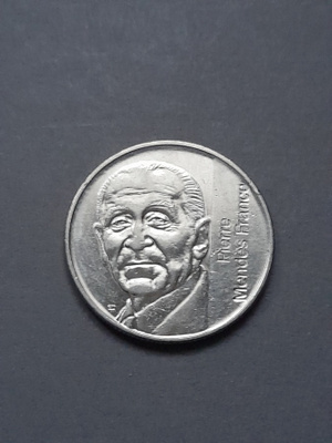 Ranska 5 francs 1992