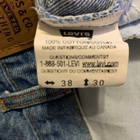 VINTAGE LEVIS 505 MADE IN CANADA VERY RARE 38/30 - pikkukuva 4
