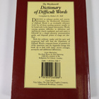 Robert H. Hill : The Wordsworth Dictionary of Difficult W... - pikkukuva 2