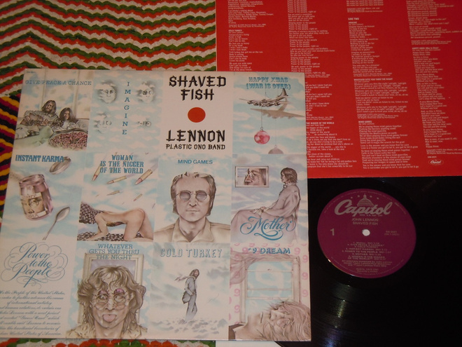 JOHN LENNON / PLASTIC ONO BAND - Shaved Fish - LP 1978 EX