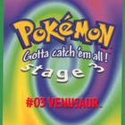 Pokémon Venusaur #03 1999 Topps Pokémon TV Animation s1 - pikkukuva 2