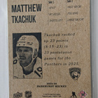 Matthew Tkachuk 2025-26 Parkhurst Hockey Fifties Throwback - pikkukuva 2