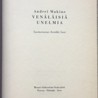 ANDREI MAKINE: VENÄLÄISIÄ UNELMIA (KOVAKANTINEN) - pikkukuva 2