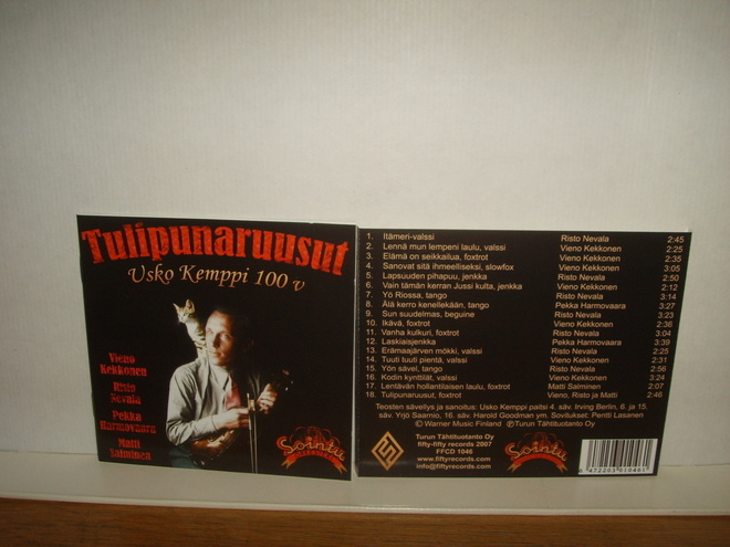 Tulipunaruusut - Usko Kemppi 100 v *M-/M-