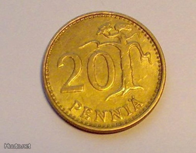 20 penniä, v 1985