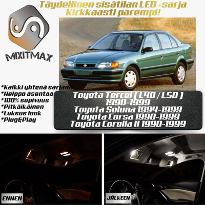 Toyota Soluna / Tercel (L40/L50) Sisätilan LED-s