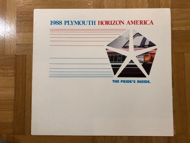 Esite Plymouth Horizon America 1988