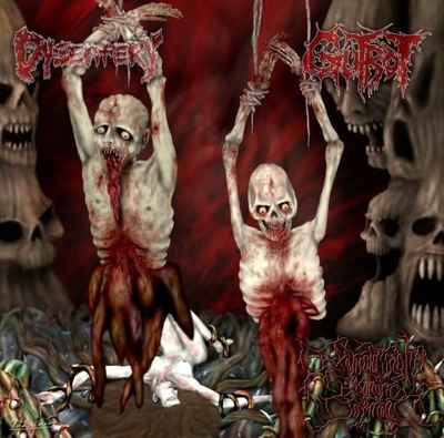 DYSENTERY / GUTROT - Excruciatingly Eurphoric..Split CD 2004