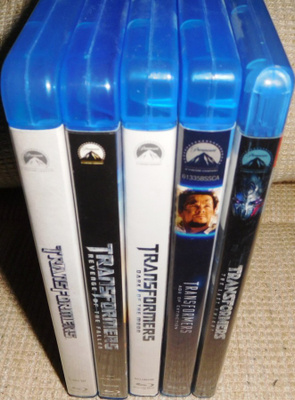Transformers 1-5 kokoelma [9x Blu-ray] (5 elokuvaa)