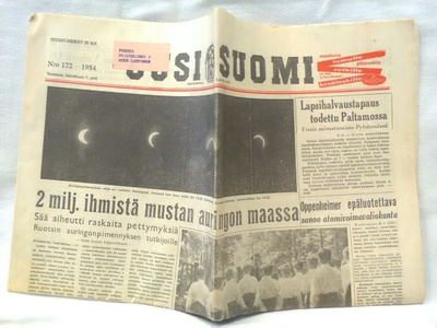 Uusi Suomi 1.7.1954