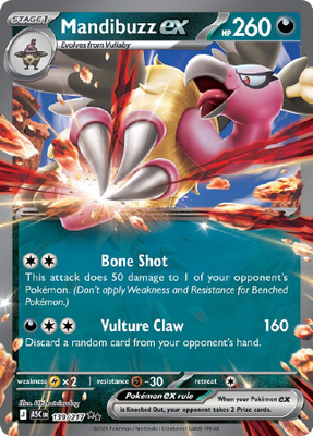 Mandibuzz ex 139/217 - Ascended Heroes - NM/M