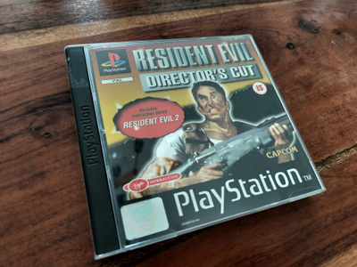 PS1 Resident Evil Director's Cut (PAL, lähes CIB)