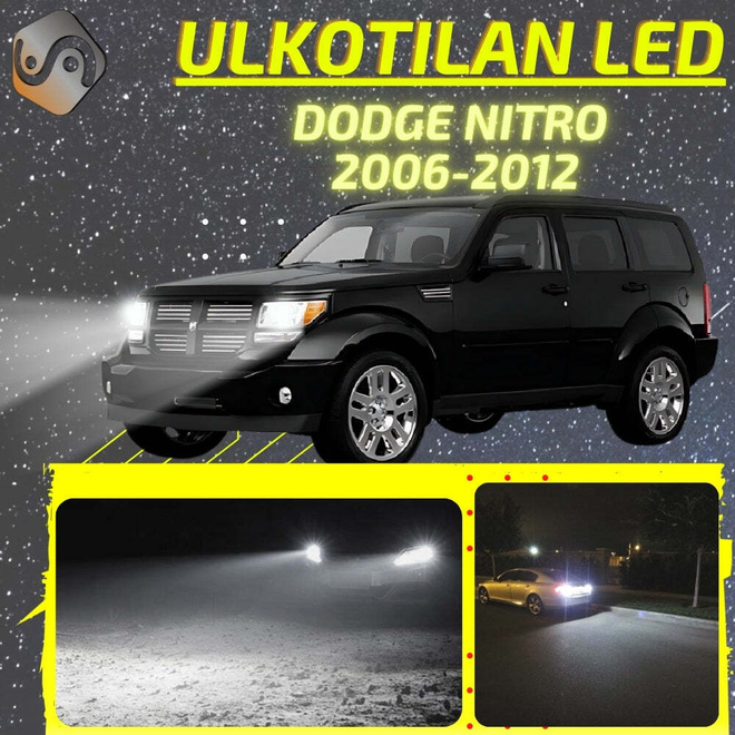 NITRO 2006-2012 Ulkoiset LED -valot
