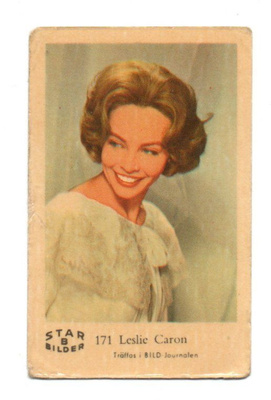 Purkkakuva STAR B n:o 171 LESLIE CARON