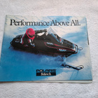 Polaris moottorikelkka esite 1992 - pikkukuva 1