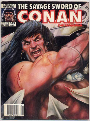 The Savage Sword of Conan the Barbarian No. 169 January 1990