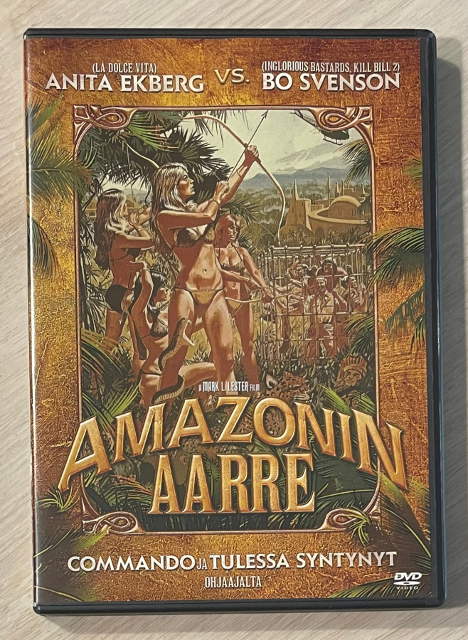 Amazonin aarre (1979) Bo Svenson, Anita Ekberg
