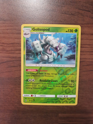 Pokemon Golisopod 9/145 Reverse holo Rare