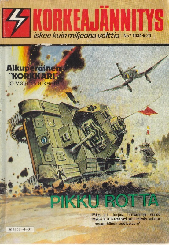 Korkeajännitys 7/1984 Pikku Rotta