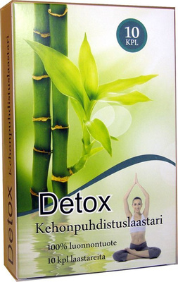 Detox-kehonpuhdistuslaastarit 10 kpl | Uusi tehokas | Ei HV!
