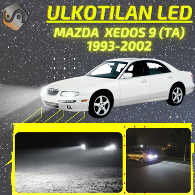 XEDOS 9 (TA) 1993-2002 Ulkoiset LED -valot