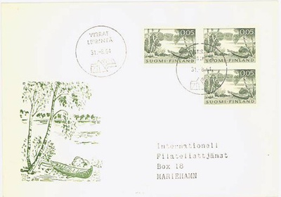 1964 Virrat leirintäleima kuorella