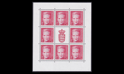 Tanska 1482kb ** Käyttösarja Margrethe 5.50 Kr (2008)