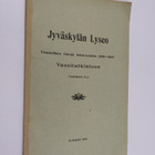 Jyväskylän lyseo : tilastollisia tietoja lukuvuodelta 190... - pikkukuva 1