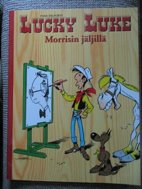 Lucky Luke MORRISIN JÄLJILLÄ (Yvan Delporte)