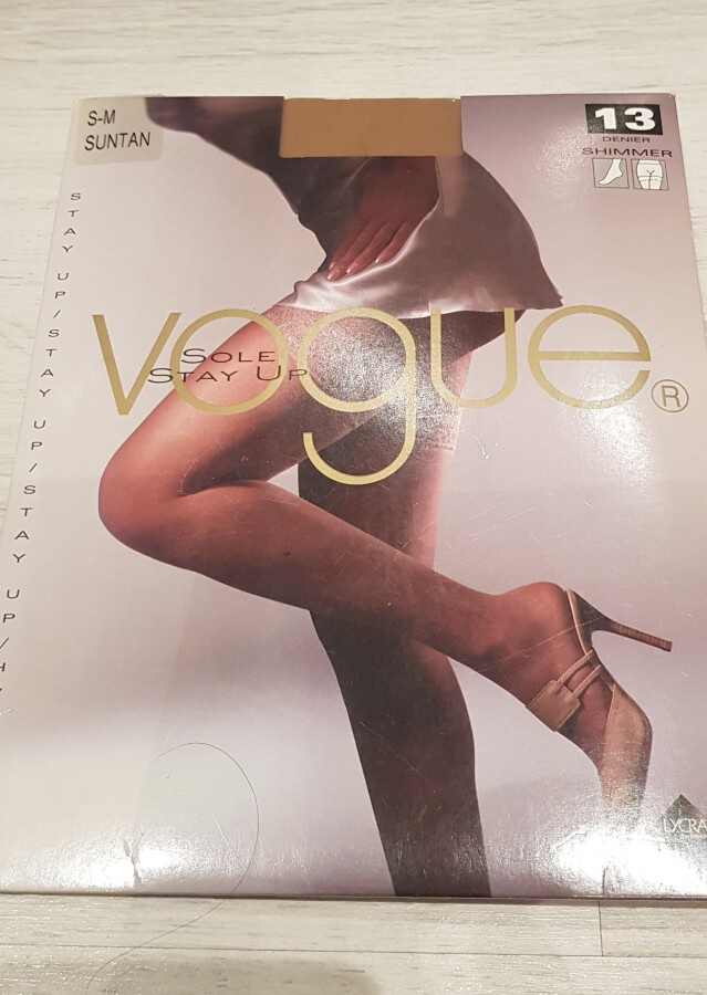 Vogue Sole shimmer Stay up -sukat - pitsireunus