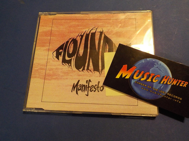 FLOUNDER - MANIFESTO SUOMI 1992 CD SINGLE