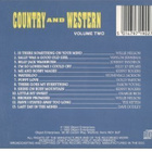 COUNTRY AND WESTERN VOLUME TWO - pikkukuva 2