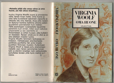 Woolf, Virginia: Oma huone, KY 1980, 1.p., skp., K3