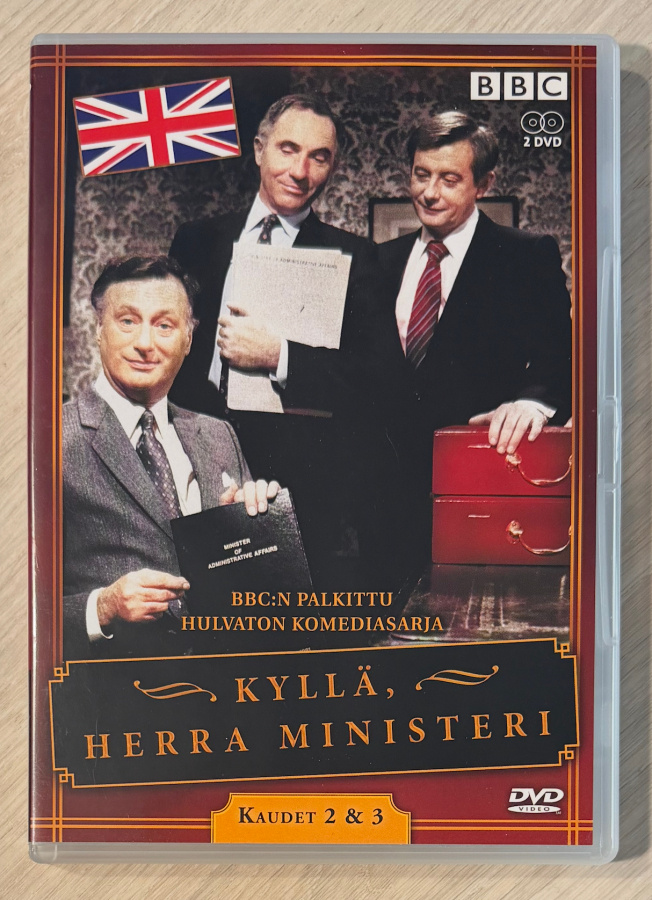 Kyllä, herra ministeri: Kaudet 2&3 (1981-82) 2DVD