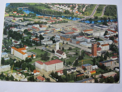 Iisalmi . Ilmakuva.