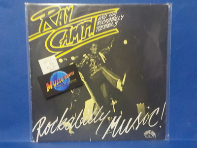 RAY CAMPI AND HIS ROCKABILLY REBELS - ROCKABILLY MUSIC LP
