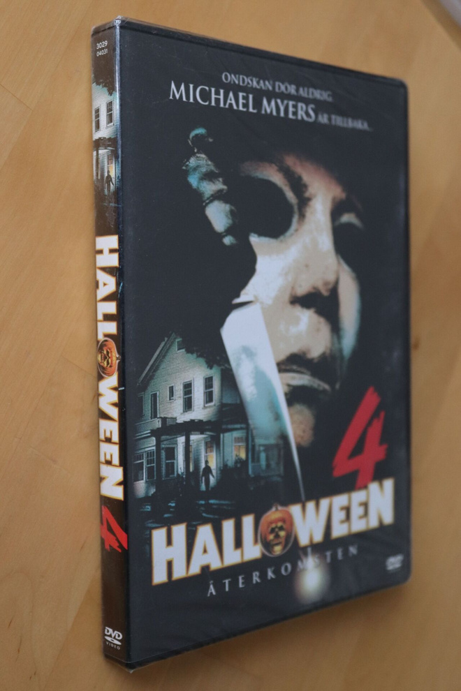 DVD Halloween 4 Michael Myersin paluu ( 1988 uusi )