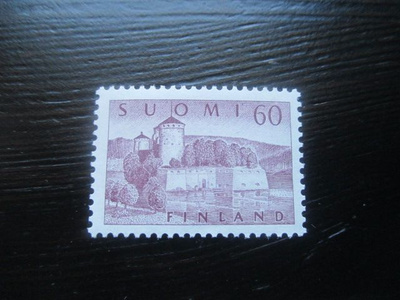 Yleismerkki Olavinlinna 60mk 1957 **