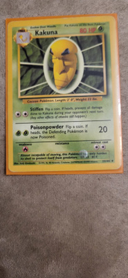 Kakuna - Base set 1 (BS1) card