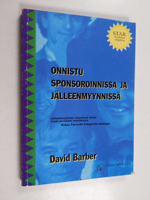 David Barber : Onnistu sponsoroinnissa ja jälleenmyynnissä