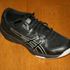 Asics Upcourt 3 mustat sisäpelikengät 40 (n. 25 cm) - pikkukuva 1