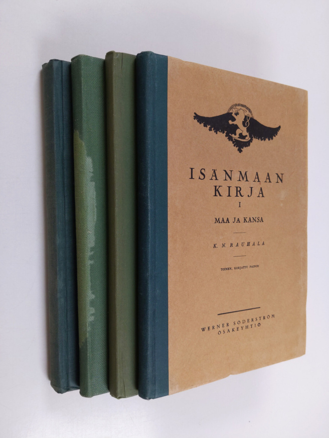 K. N. Rauhala : Isänmaan kirja 1-4
