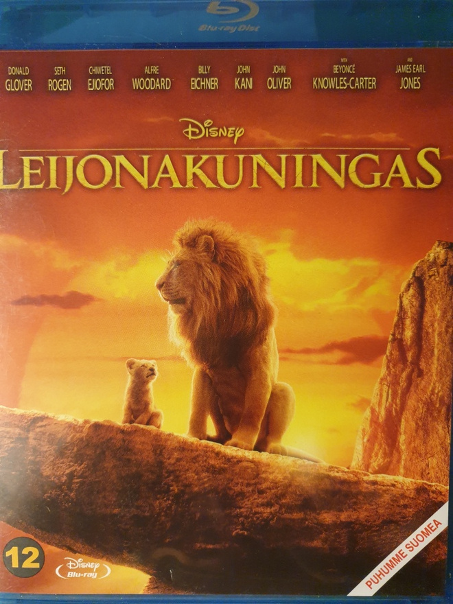 LEIJONAKUNINGAS  BLU-RAY